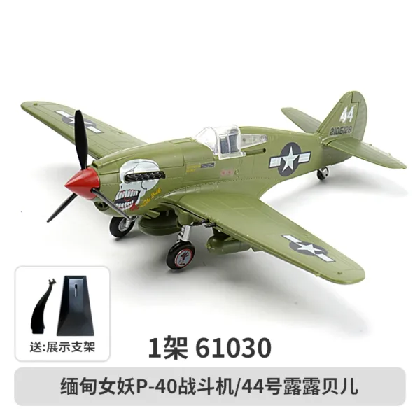 1/48 P40 Fighter Jet Model Kit for Adults - Image 9