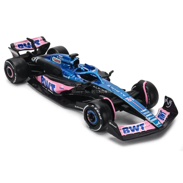 Bburago 1:43 Alpine F1 Team Diecast Model - Image 4