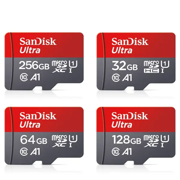 SanDisk A1 microSD Card 128GB 256GB 512GB