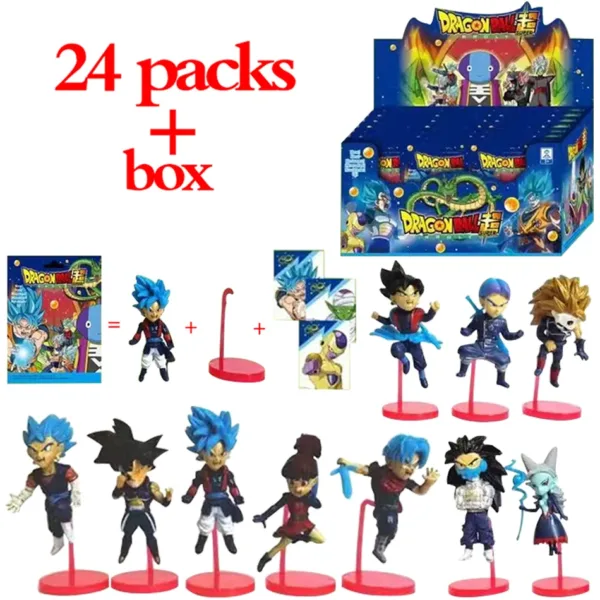 Dragon Ball Super Saiyan Figures Blind Box Set