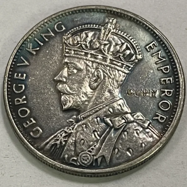 1934-35 Australia 1 Florin Silver Coin Replica