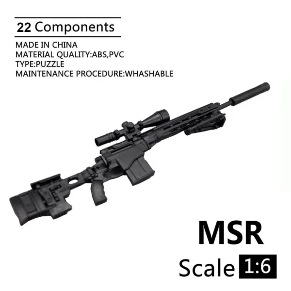 1/6 Scale AK47 Toy Gun Model Assembly - Image 28