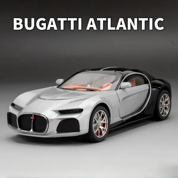 1/24 Scale Bugatti Atlantic Diecast Model Car - Image 8