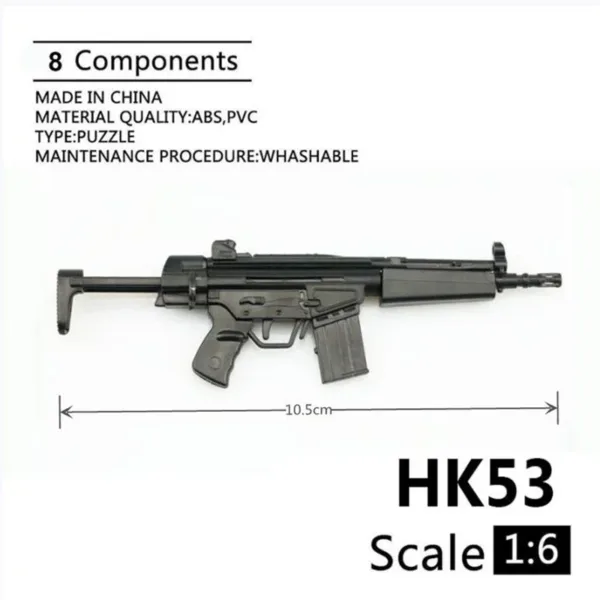 1/6 Scale AK47 Toy Gun Model Assembly - Image 23