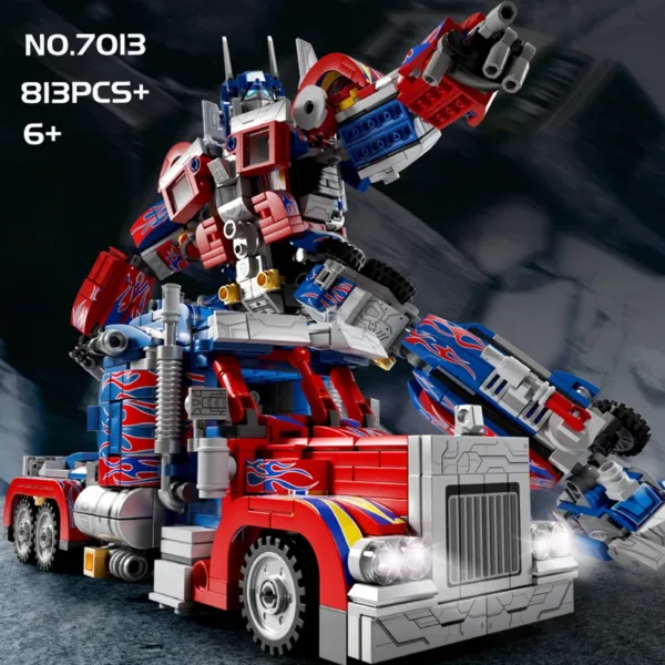 800PCS Optimus Prime Bumblebee Building Blocks