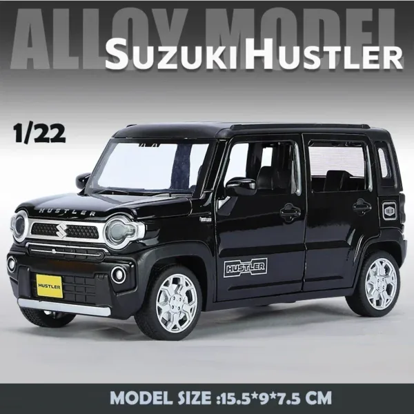 Suzuki Hustler Alloy Diecast Model Car 1:22 - Image 8