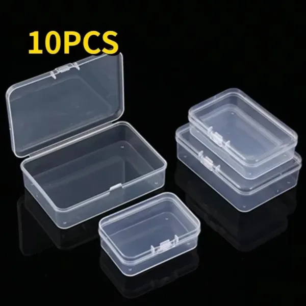 Translucent Rectangular Storage Box for Sundries