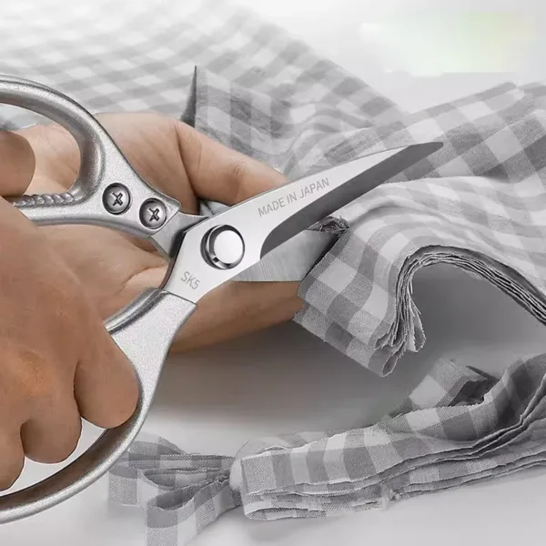 Multifunctional Stainless Steel Kitchen Scissors - Image 3