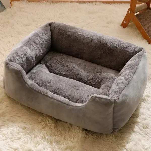 Plush Cat Bed for Comfortable Relaxation - Image 5