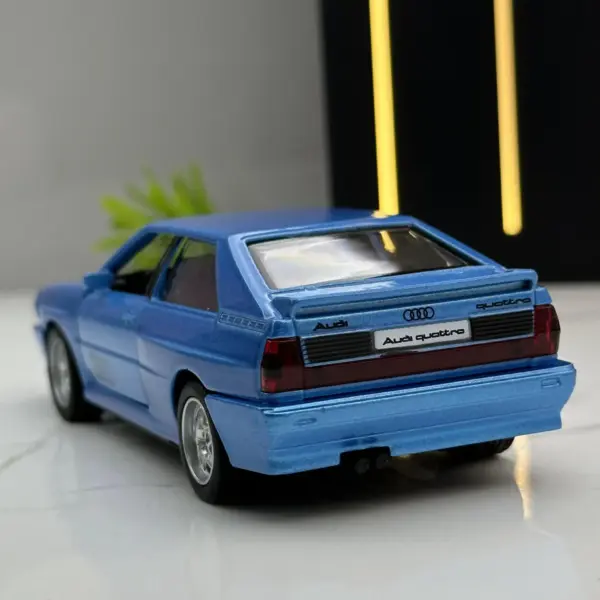 1:36 Audi Quattro 1980 Diecast Car Model - Image 4