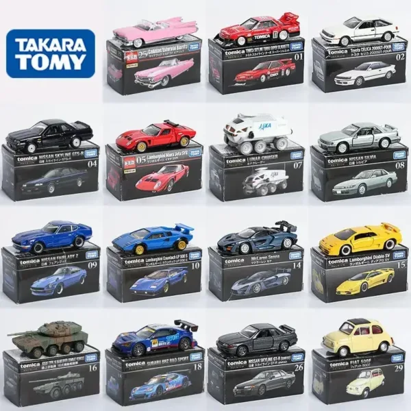 Tomica Premium Diecast Model Cars Set