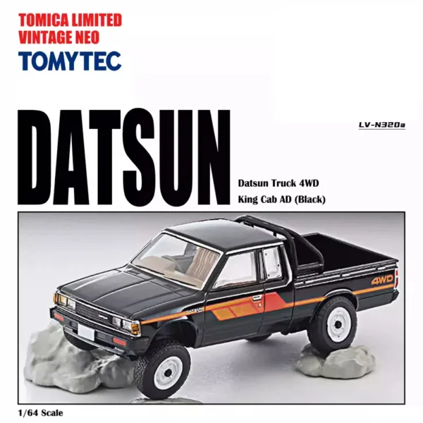 1/64 Nissan 4X4 Datsun Diecast Model Truck - Image 6