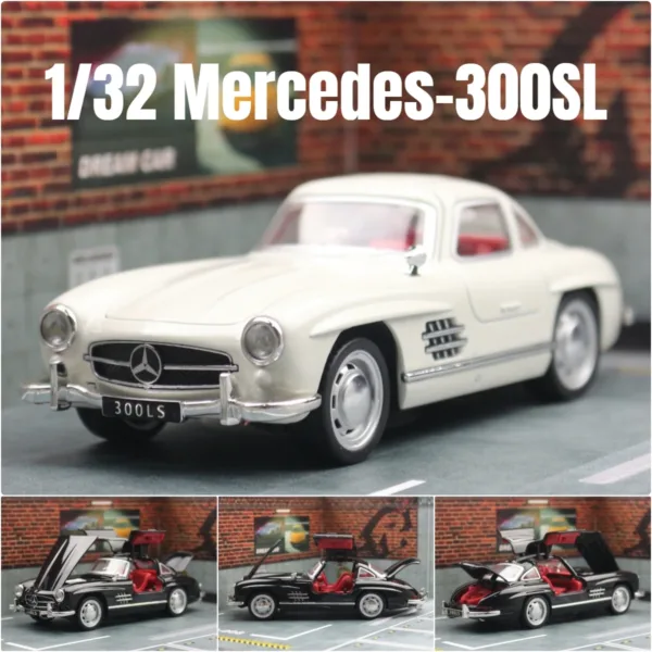 1/32 Scale Mercedes-Benz 300SL Diecast Car