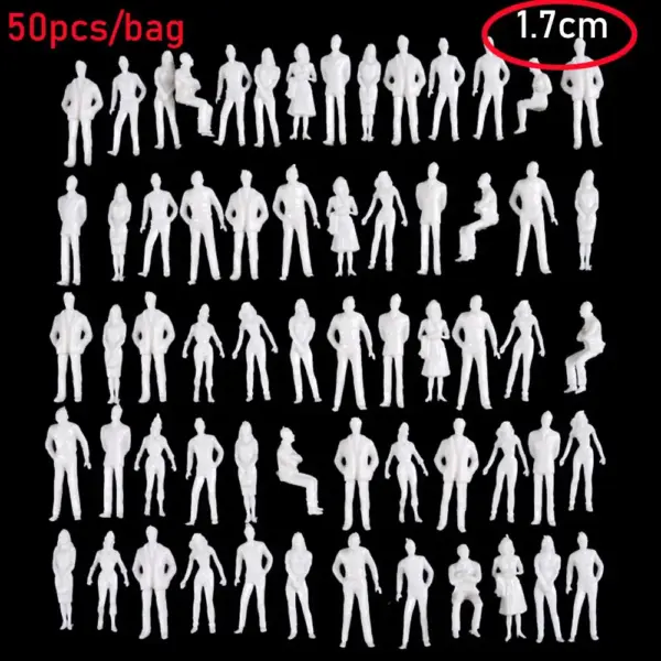 10Pcs Miniature Swimming Figures Assorted Poses - Image 14