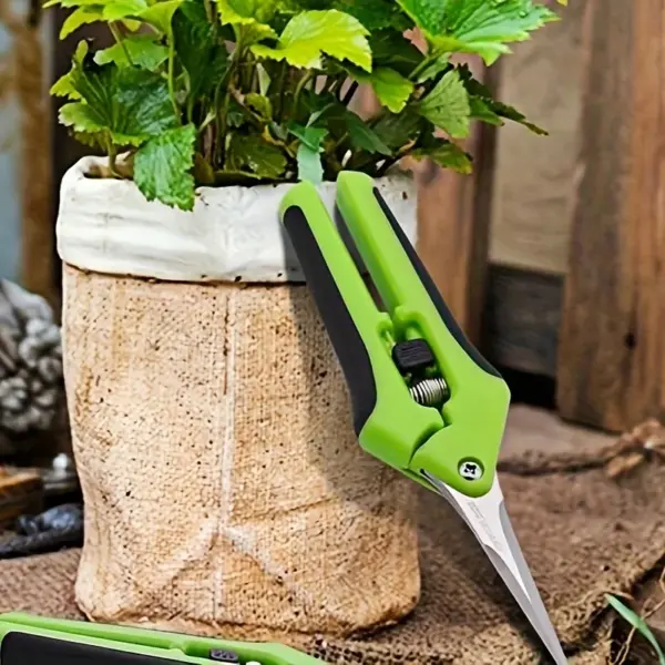 Garden Pruning Shears with Ergonomic Grip