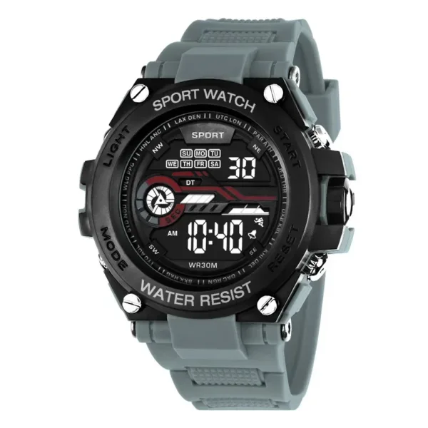 YIKAZE Men's Digital Sports Watch 51mm Waterproof - Image 7