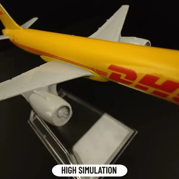 1:400 Metal Diecast DHL Boeing 757 Model Plane - Image 3