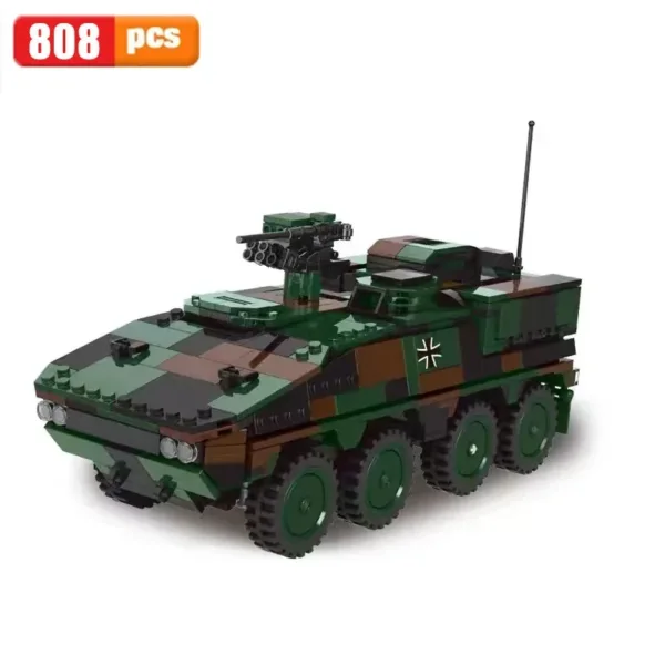 Military Tank Building Blocks Set 192-1912PCS - Image 11