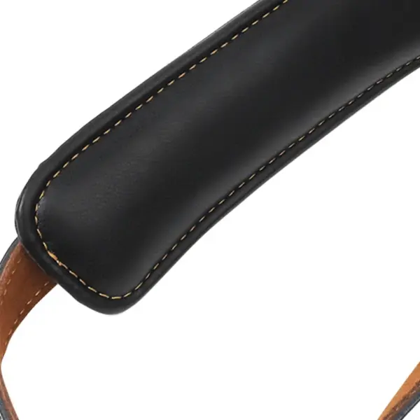 Leather Padded Guitar Strap Adjustable 130-152cm - Image 6