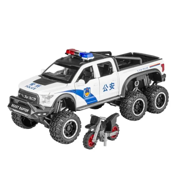 1:28 Scale Ford RAPTOR F150 Diecast Model - Image 6