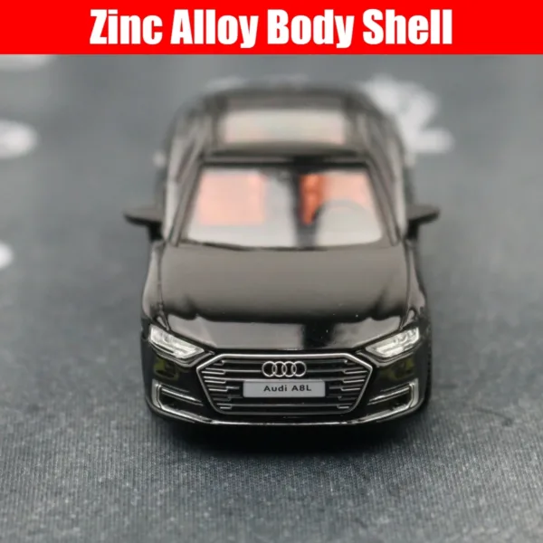 1:64 Audi A8L Sedan Diecast Toy Car - Image 3