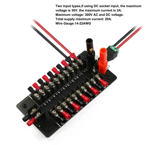 20A Power Distribution Module for Model Trains - Image 2