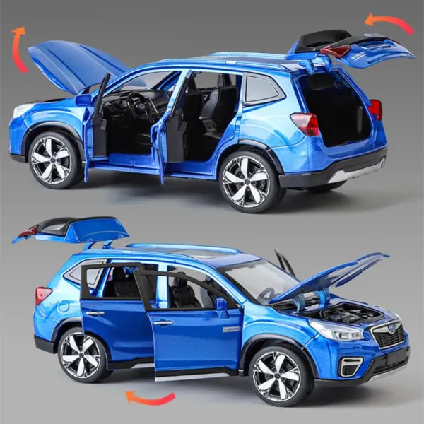 1:30 Subaru Forester Alloy Diecast Model Car - Image 4