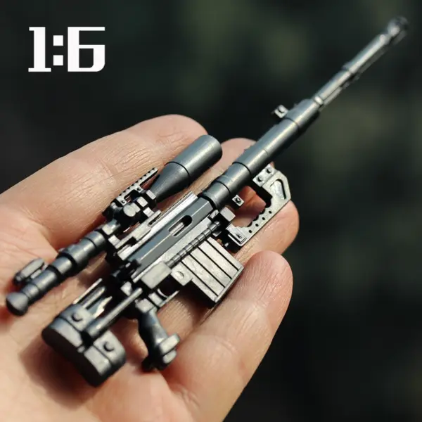 1/6 Scale Mini Gun Model for Action Figures - Image 5