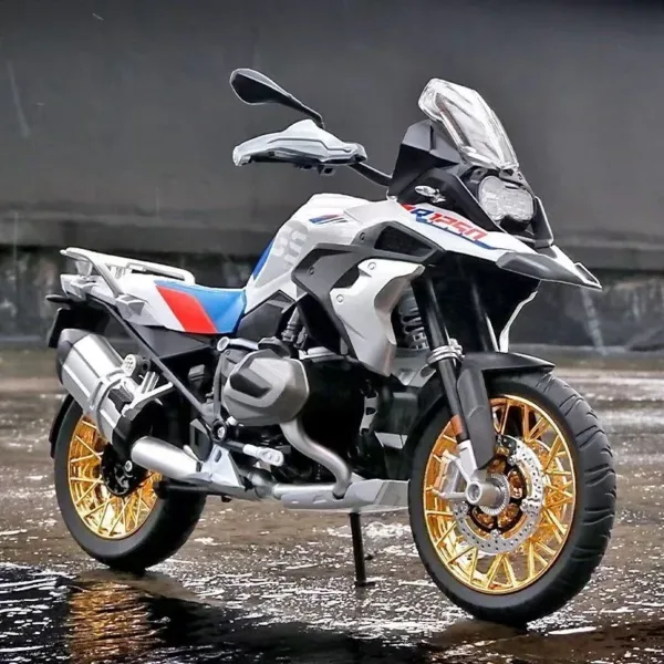 1:9 BMW R1250GS Alloy Diecast Model Motorcycle - Image 6