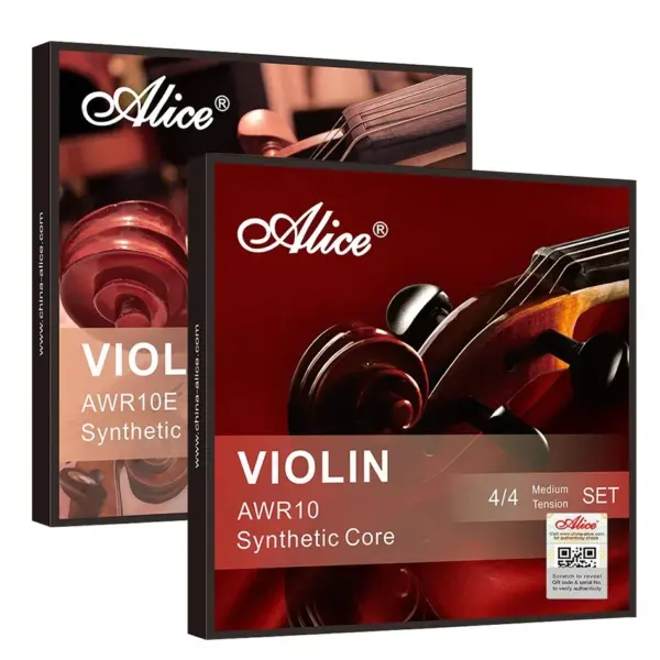 Alice Violin Strings AWR10/AWR10E Medium Tension