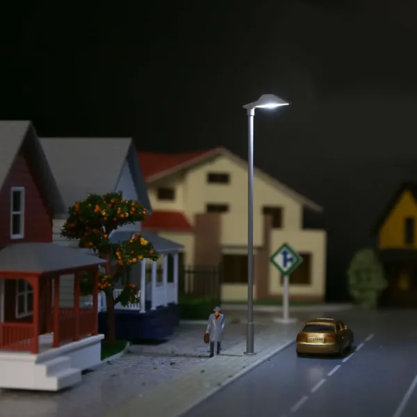 5pcs HO TT N Z Scale LED Street Lamps - Image 7