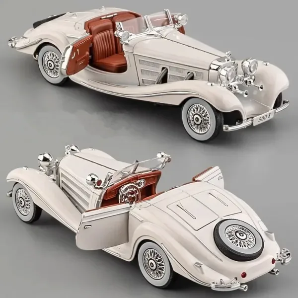 1:24 Diecast 1936 Benz 500K Car Model - Image 2