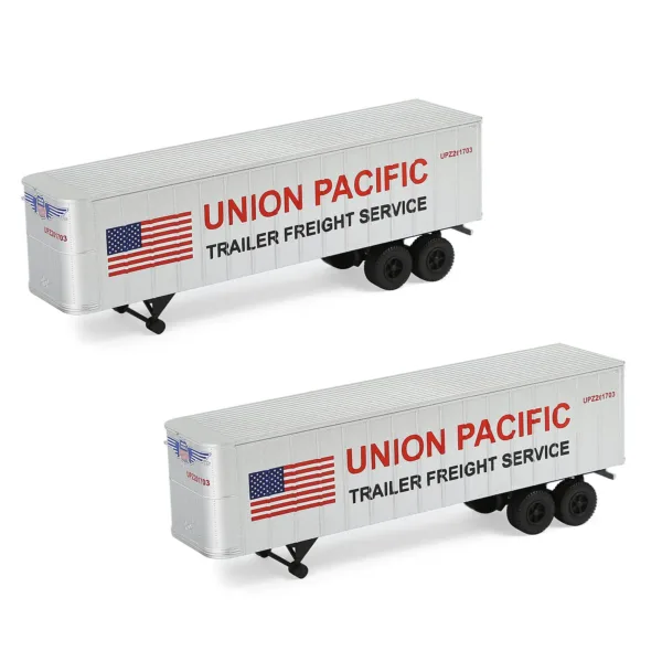 N Scale 1:160 Model Trailers Pack of 2 - Image 5