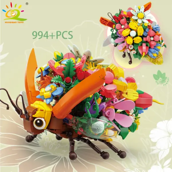 HUIQIBAO Insect Model Building Blocks Set - Image 4