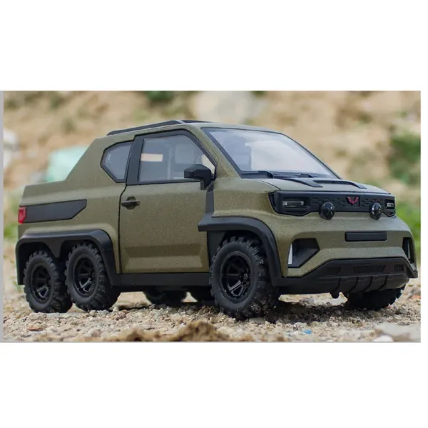 1:18 Wuling Hongguang Alloy Pickup Model - Image 4