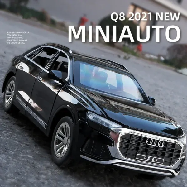 1:32 Audi Q8 Alloy Diecast Model Car