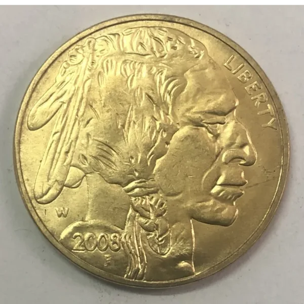 2008 American Buffalo Gold Bullion Replica Coin - Image 2