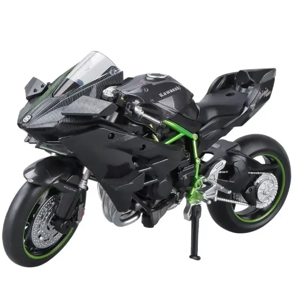 1/12 Kawasaki H2R Ninja Diecast Motorcycle Model - Image 3