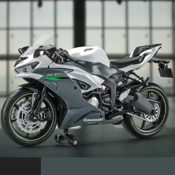 1/12 Scale Kawasaki Ninja ZX-6R Diecast Model - Image 9