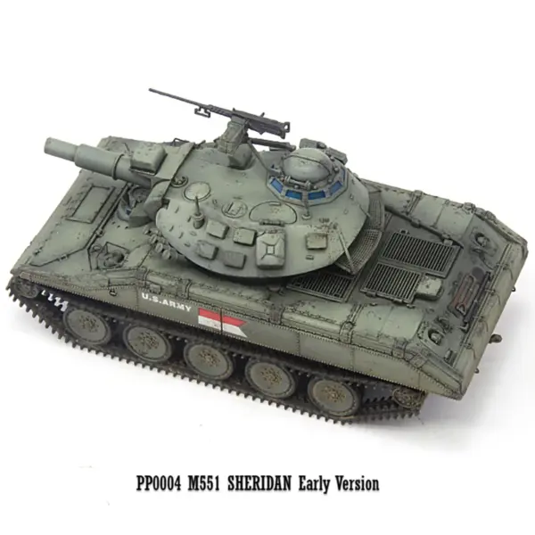 1/72 Scale M551 Sheridan Model Tank Collectible - Image 5