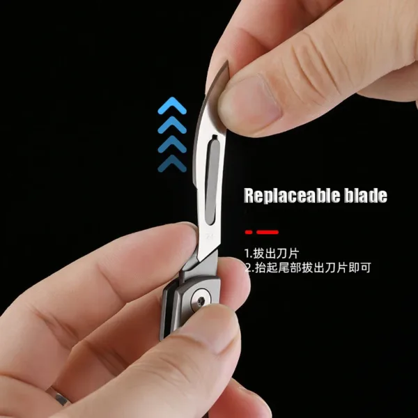 Multifunctional Folding Knife with Bottle Opener - Image 3