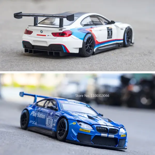 1/24 Alloy Diecast BMW M6 GT3 Model Car - Image 6