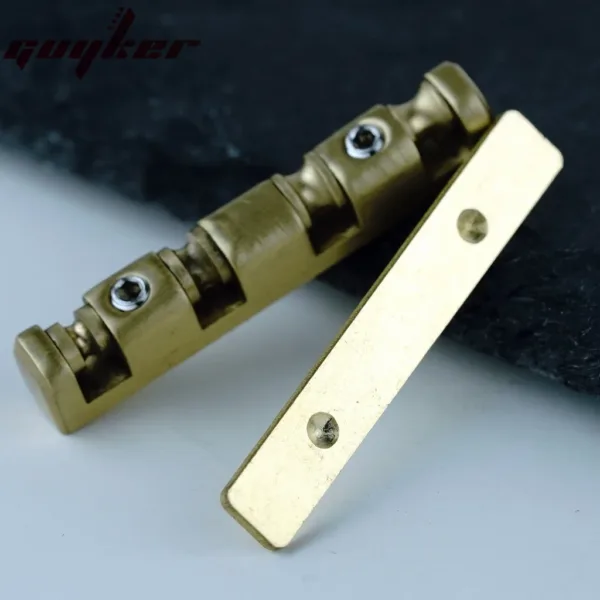 Brass Roller Guitar Nut for 4 String Bass - Image 5