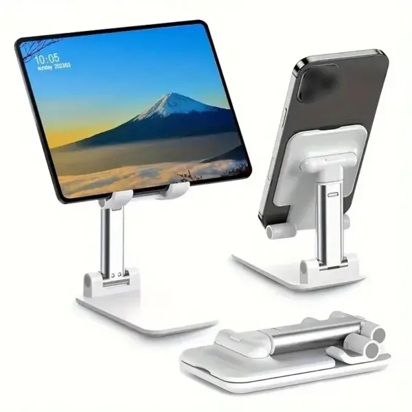 Adjustable Foldable Phone Tablet Desk Stand - Image 4