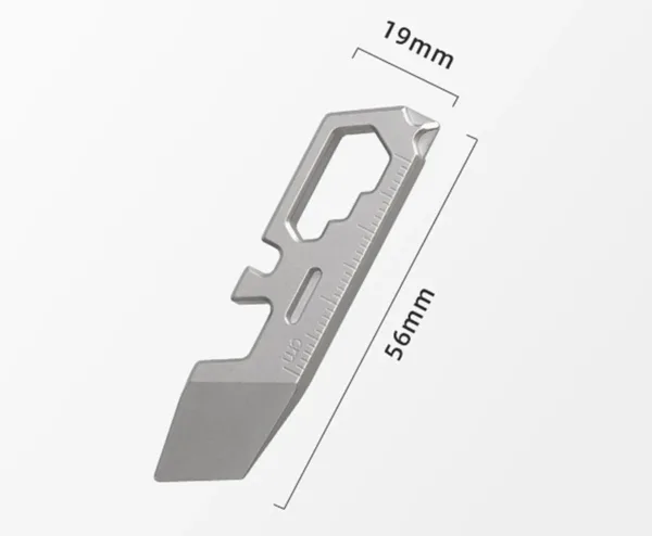 Mini Titanium Alloy Multifunction Crowbar Tool - Image 6