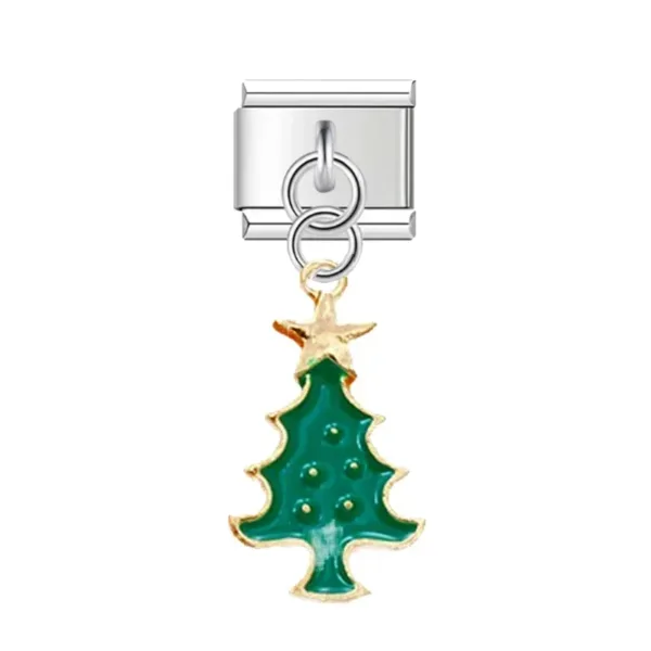 Christmas Tree Charm Links for Bracelets - Image 8