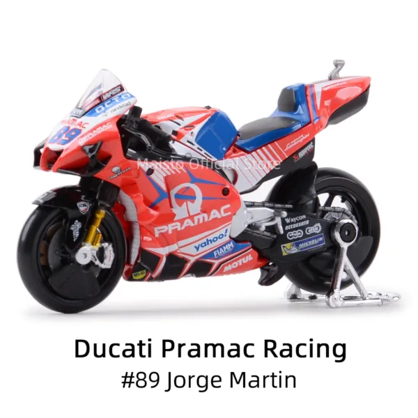 Maisto 1:18 GP Racing Ducati Pramac Model - Image 9