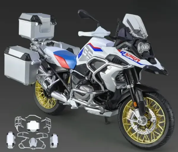 1:9 BMW R1250 GS Alloy Motorcycle Model - Image 4