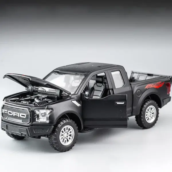 1:32 Ford Raptor F150 Diecast Model Car - Image 5