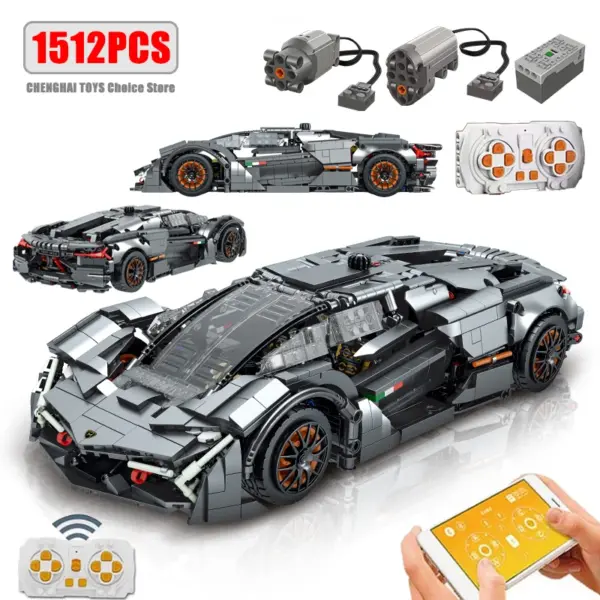 Remote Control Lamborghini Terzo Car Model Set - Image 2